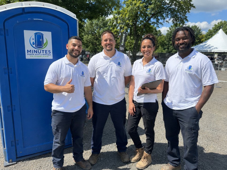 The Minutes Porta Potty Rentals Philadelphia team